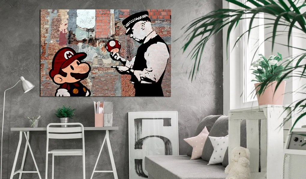 Печат върху платно - Banksy: Последен път 90x60