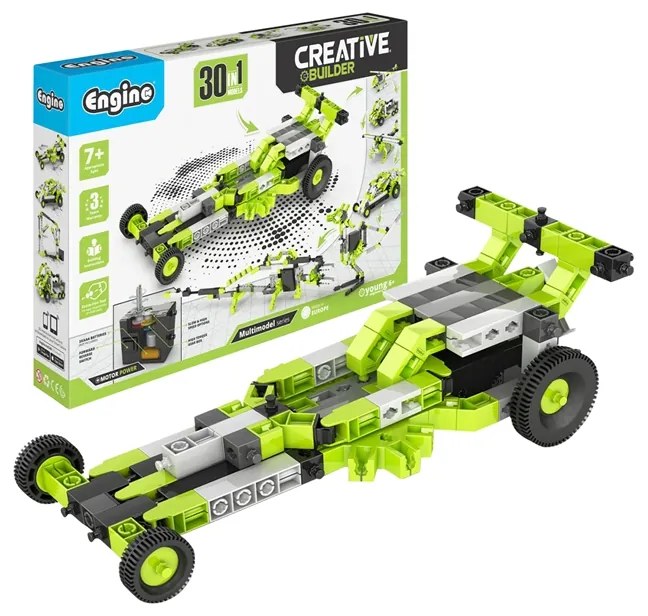 Engino Конструктор Creative Builder Motorized, 30 в 1