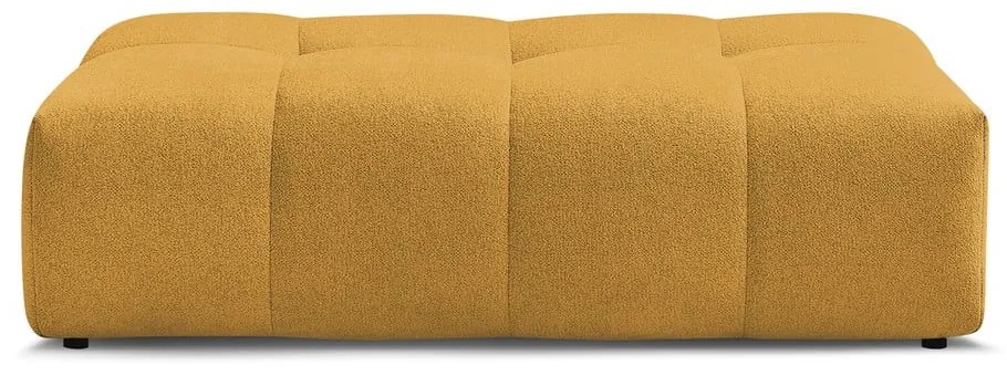 Шенилова табуретка в цвят горчица Everest – Bobochic Paris