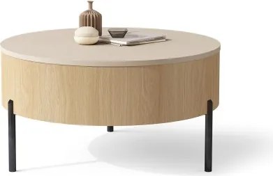 ФРИДА Бежово [Шампанско] / Оазис Дъб – МОДЕРНА ХОЛНА МАСА С ПОВДИГАЩ ПЛОТ И СКРИТО ПРОСТРАНСТВО ЗА СЪХРАНЕНИЕ