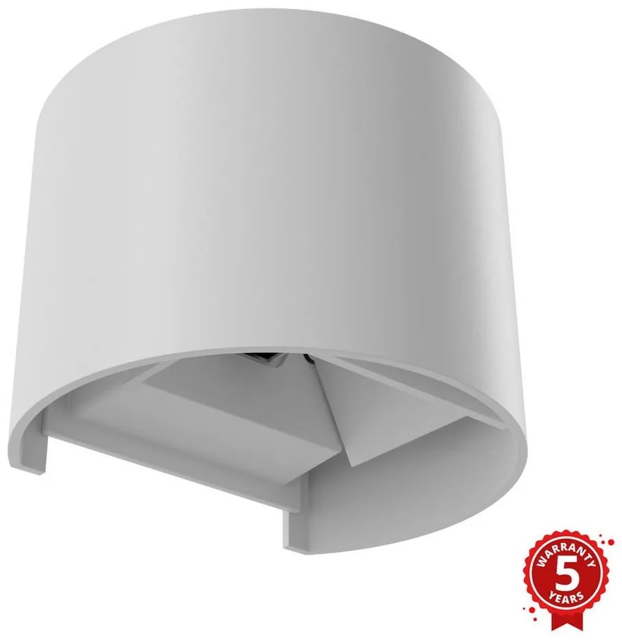 APLED - LED Екстериорна Стенна лампа OVAL 2xLED/3W/230V IP65