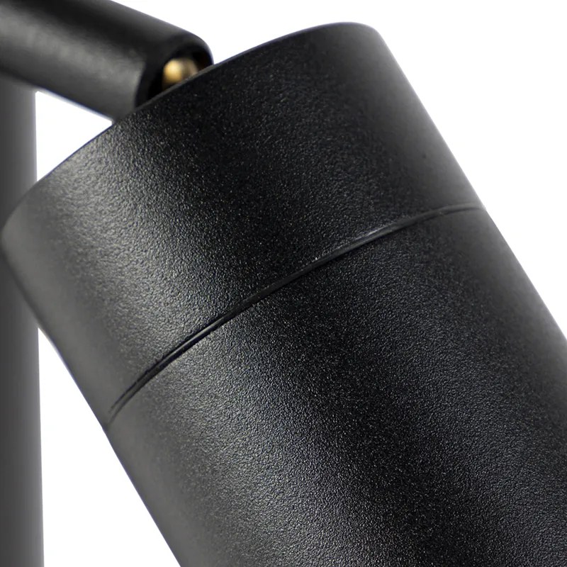 Интелигентна външна лампа черна 45 см регулируема с Wifi GU10 - Solo