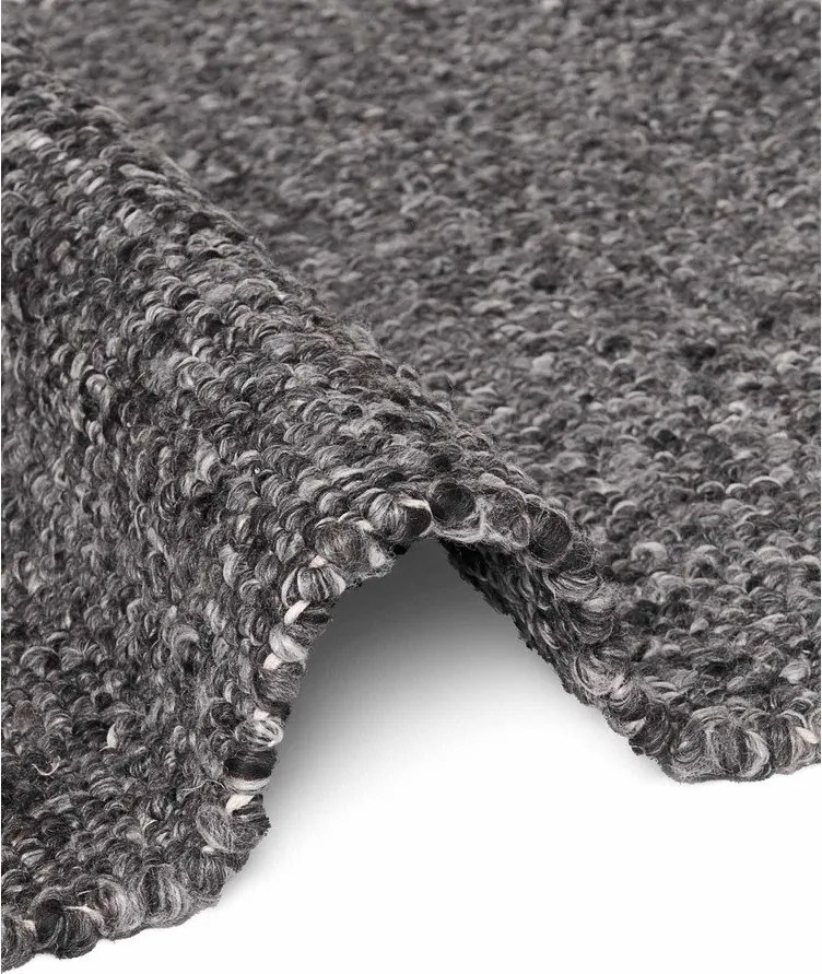 Тъмносив ръчно изработен килим от букле 200x290 cm Notting Hill Portobello – Ted Baker