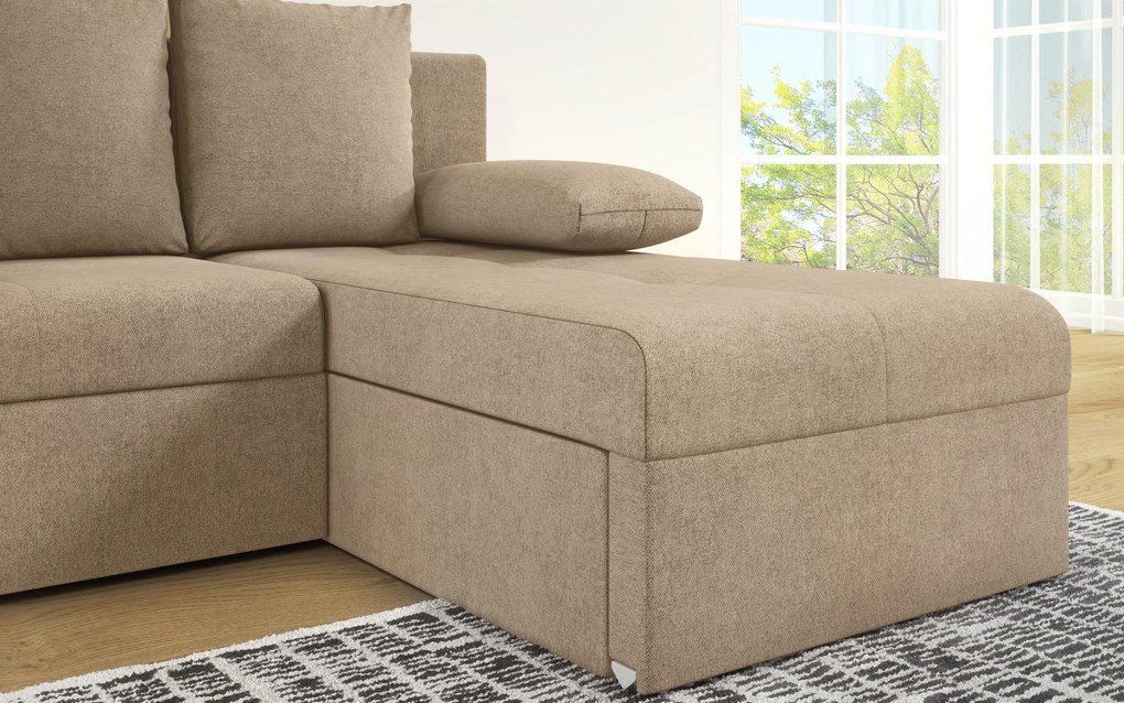 Разтегателен ъглов диван Алето