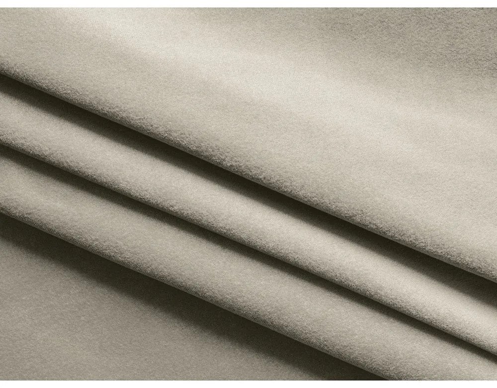 Бежова кадифена табуретка Kapua – Makamii