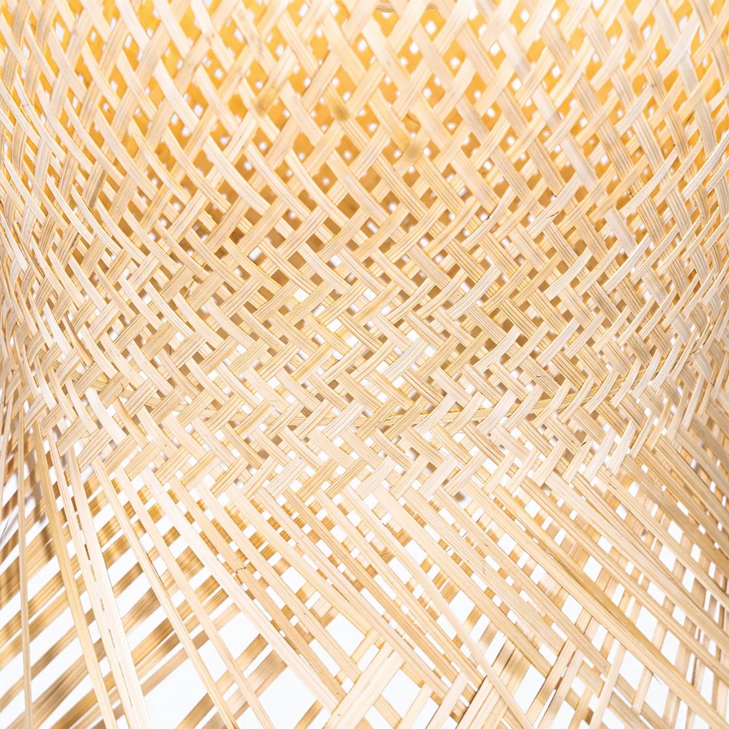 Ориенталски висящ аплик за външна употреба бамбук IP44 - Carlos