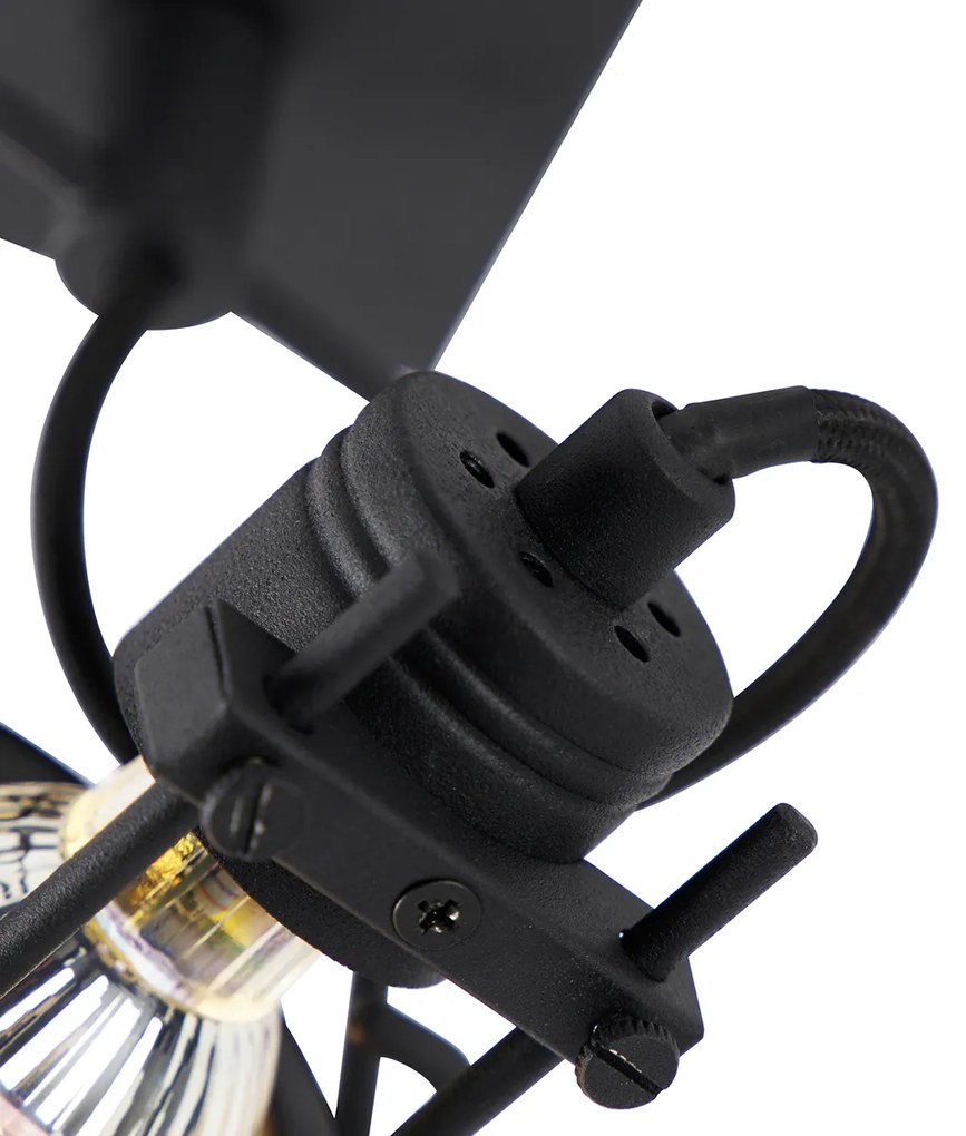 Интелигентен прожектор черен с WiFi GU10 - Suplux