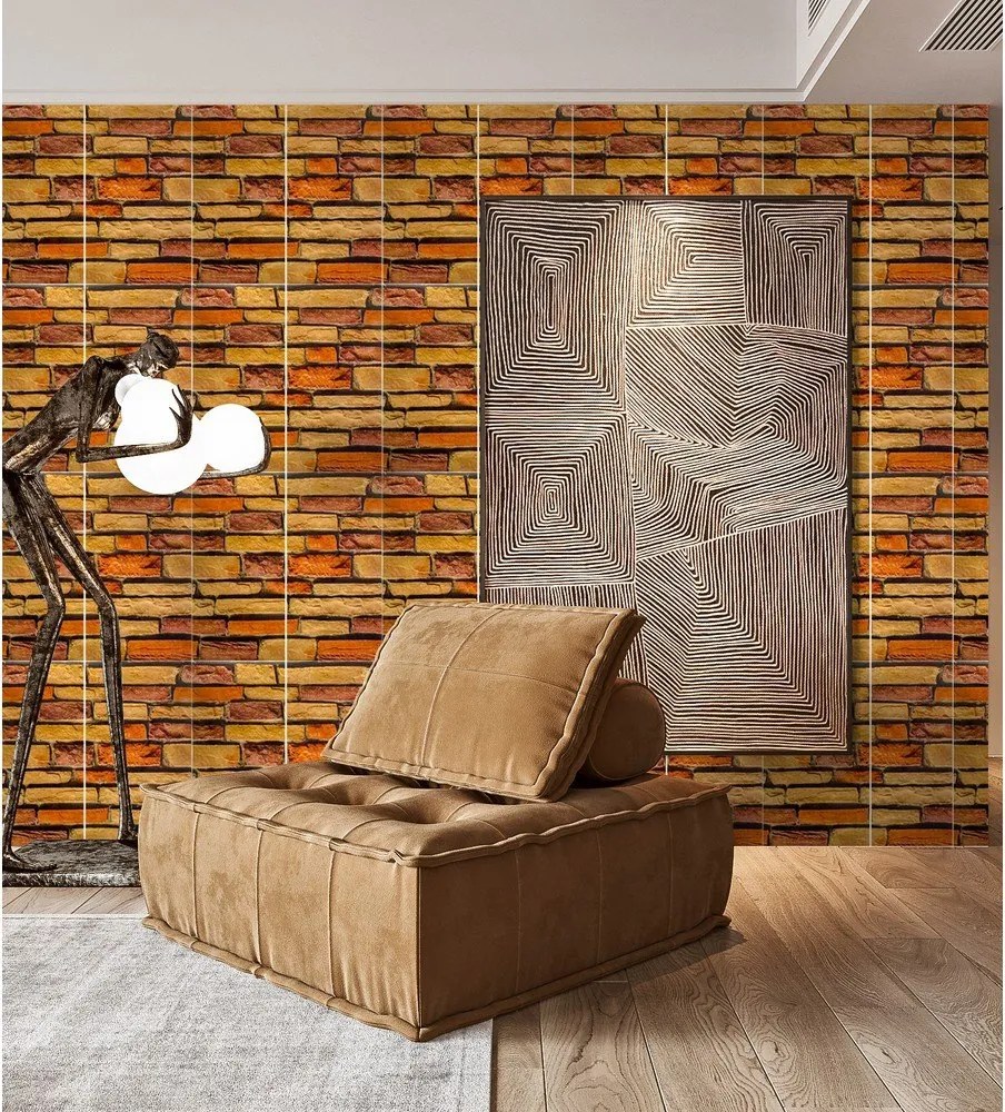 Самозалепващи се панели в комплект на стената 6 бр. 30x60 cm Brick Wall – SP TREND