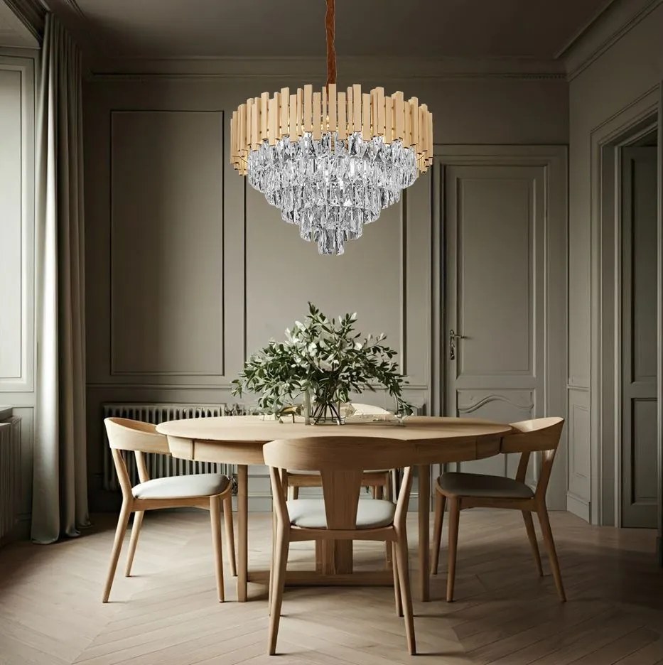 Пендел Cristal G052-CP 60CM GOLD GOLD