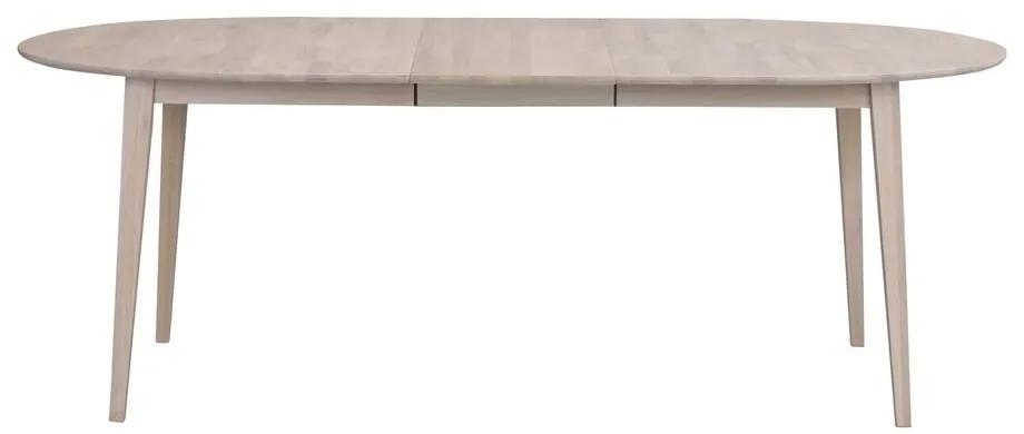 Светла овална дъбова сгъваема маса за хранене , 170 x 105 cm Filippa - Rowico