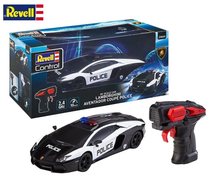 Revell - Автомобил Ламборджини Полиция RC управление R24664