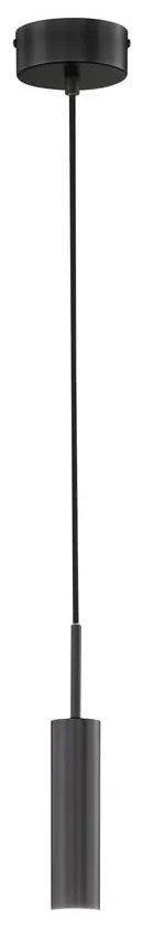 Черно LED затъмняващо се висящо осветително тяло ø 10 cm Stina – Fischer & Honsel