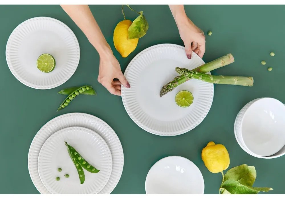 Комплект от 6 части от бял порцелан Purita - Bonami Essentials