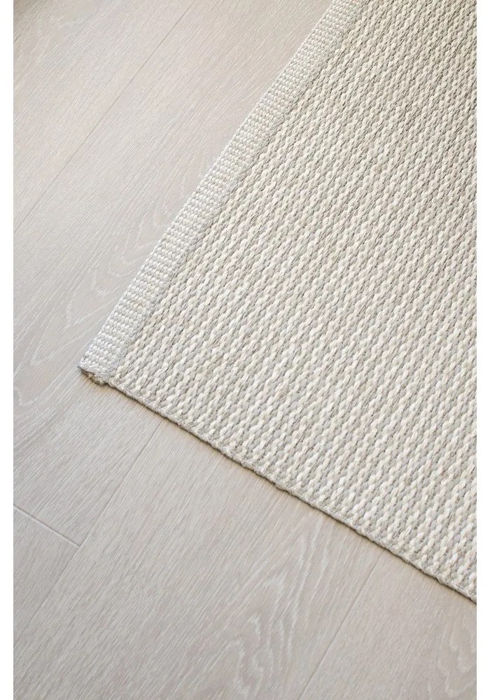 Кремава пътека за открито и закрито 70x200 cm Mono Linen Vanilla – Pappelina