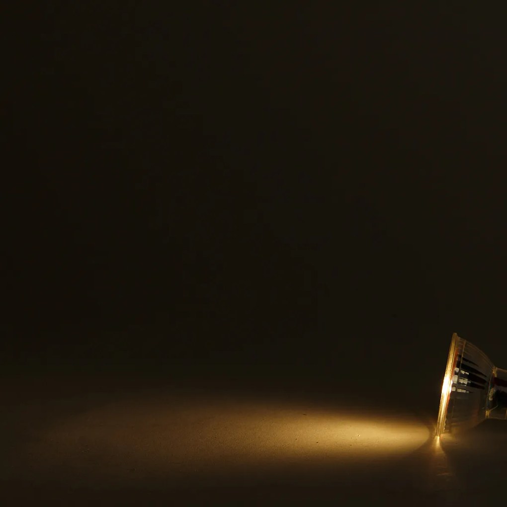 Комплект от 5 LED крушки GU10 Flame Filament 1W 80lm 2200K