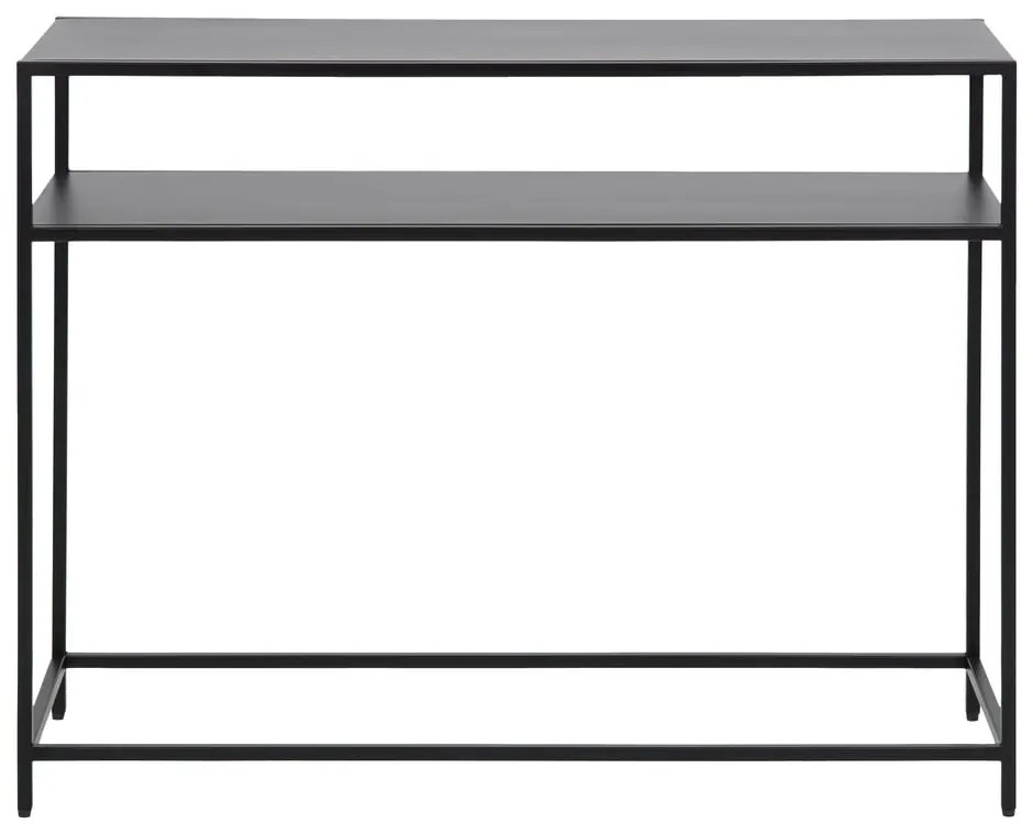 Черна конзолна маса 100x35 cm Newcastle - Actona