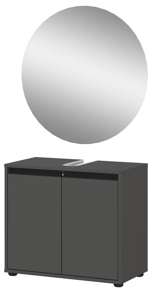 Антрацитен комплект за баня Lemont – Germania