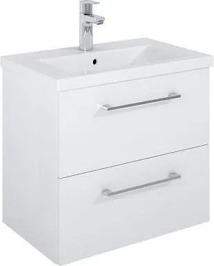 Шкаф Unik Roma Compact Plus, 60 cm с 2 чекмеджета и умивалник (A857952806 + A3272A1000)