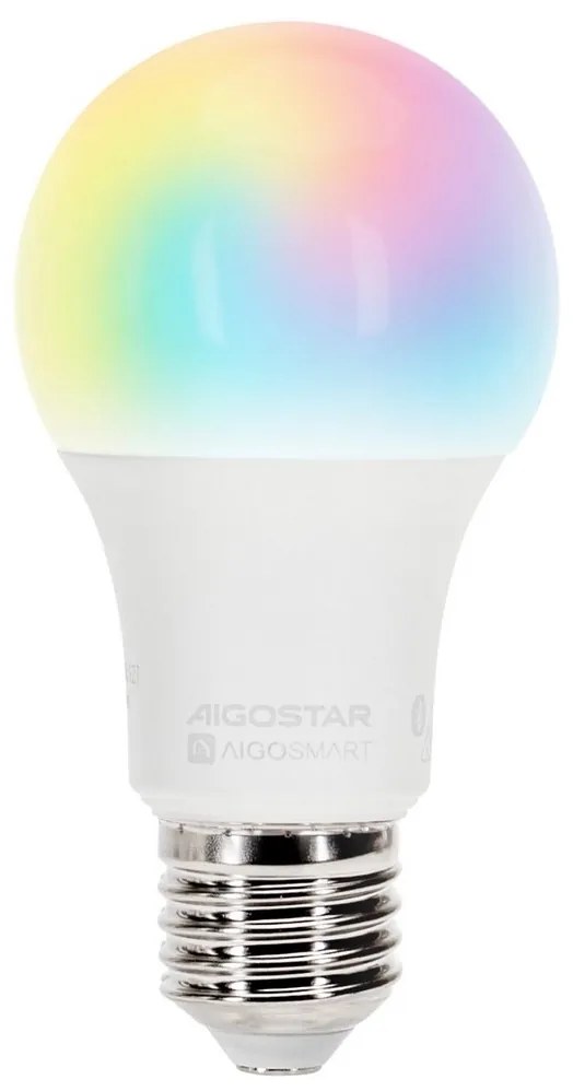 LED RGBW Крушка A60 E27/9W/230V 2700-6500K - Aigostar