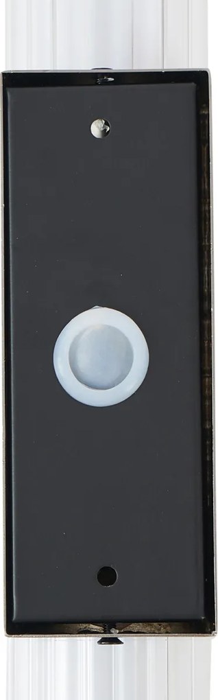 Ретро стенна лампа Gunmetal 40.4cm вкл. LED IP44 - Coco