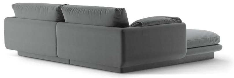 Тъмносив ъглов диван (десен ъгъл) Torino – Micadoni Home