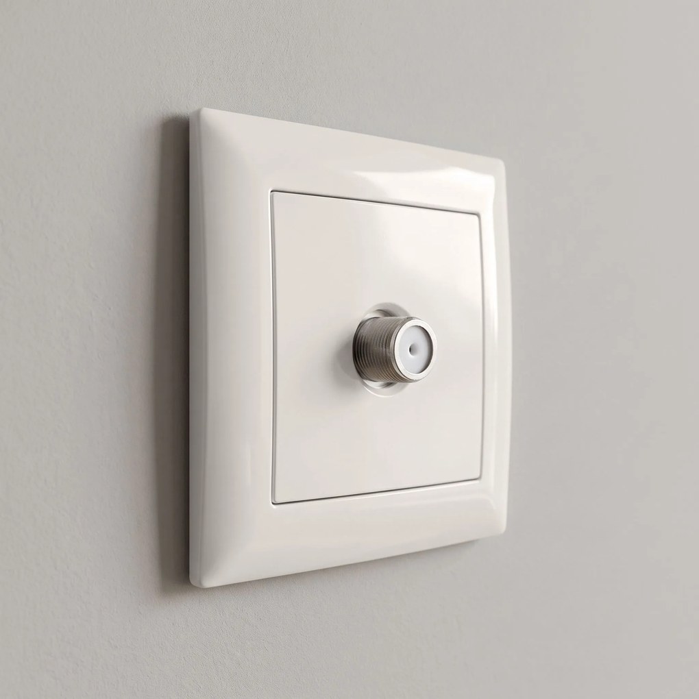 Антенна Розетка с Рамка OSTE JNH012-A BEIGE