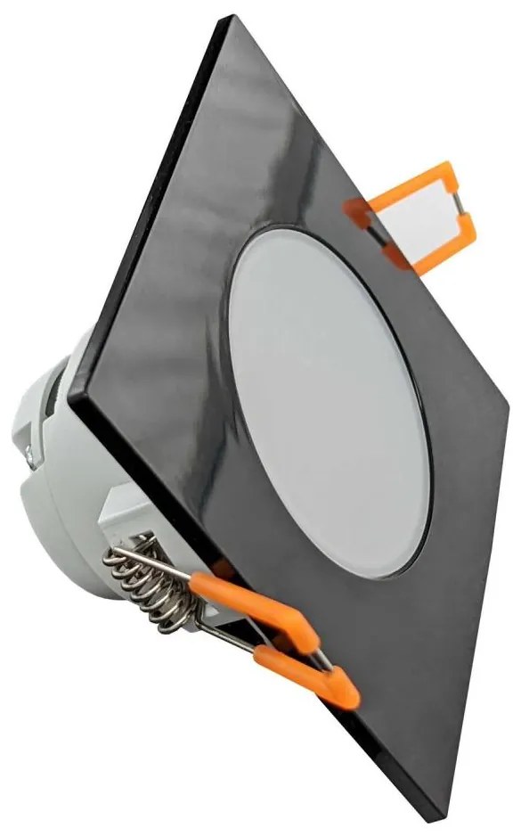 LED вградено таванно осветително тяло за баня BONO LED/5W/230V 3000K IP65 черно