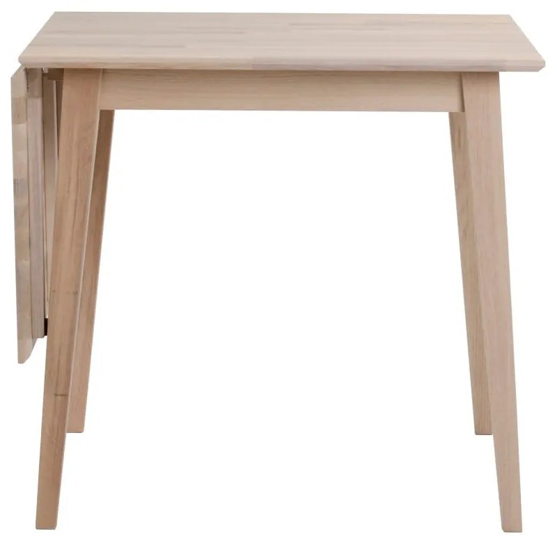 Сгъваема маса за хранене от дъб с матов лак , 80 x 80 cm Filippa - Rowico