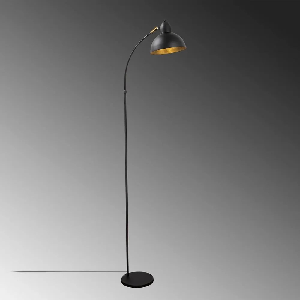 Подова лампа с метален абажур (височина 162 cm) Varzan – Opviq lights