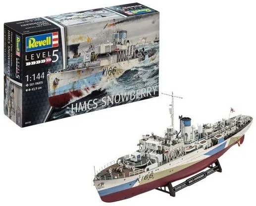 Военен кораб HMCS Snowberry - сглобяем модел