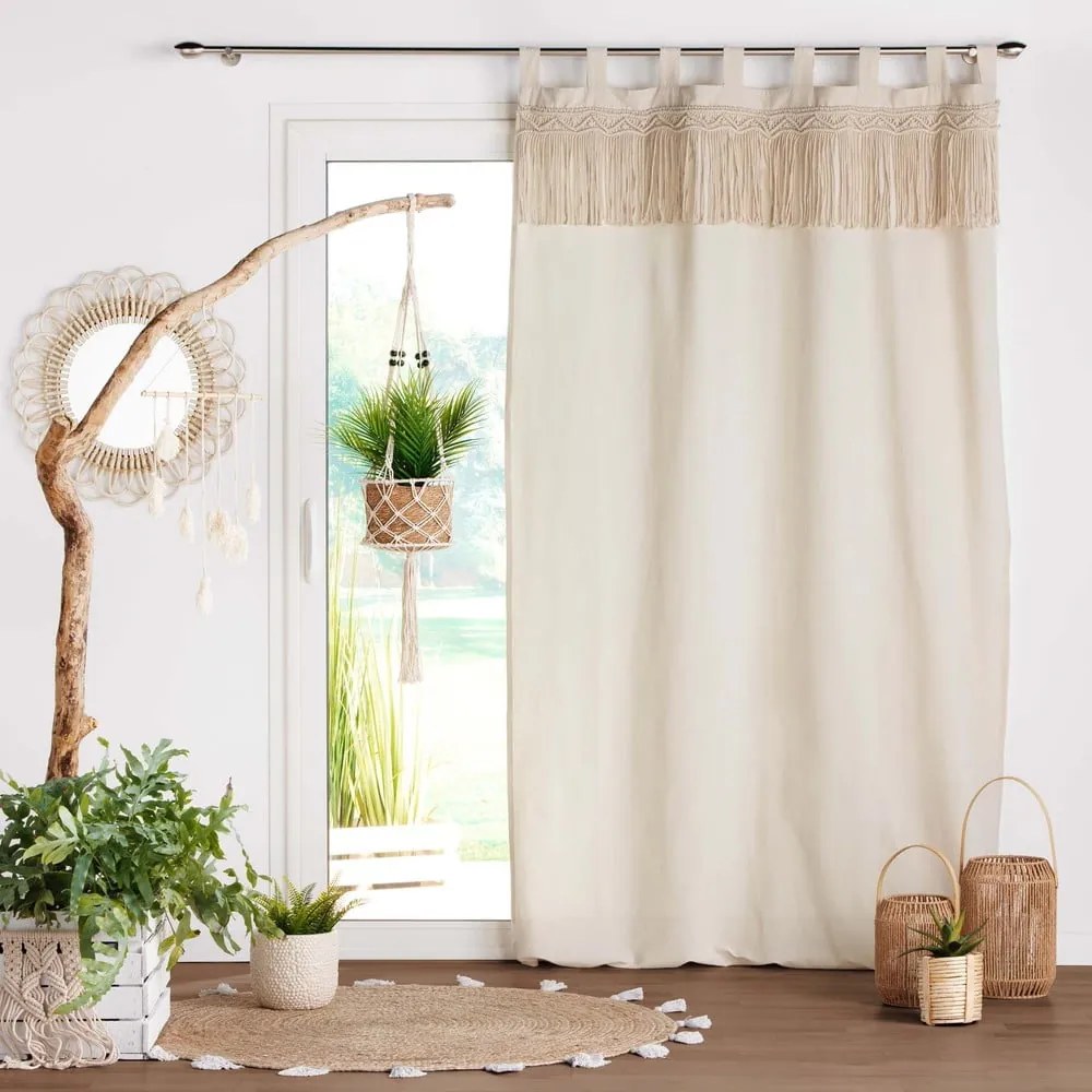 Бежова завеса 140x240 cm Samaya – douceur d'intérieur