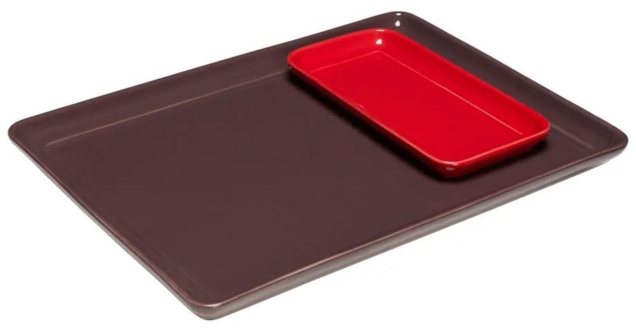 Керамични декоративни подноси 2 бр. 35x26 cm Amare – Hübsch