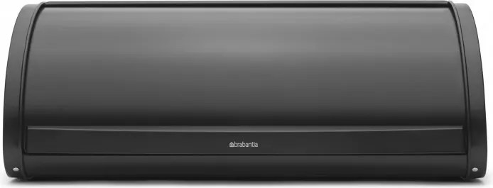 Кутия за хляб Brabantia Roll Top 646885, 16 л, 44.5х26 см, Лека и здрава конструкция, Черен