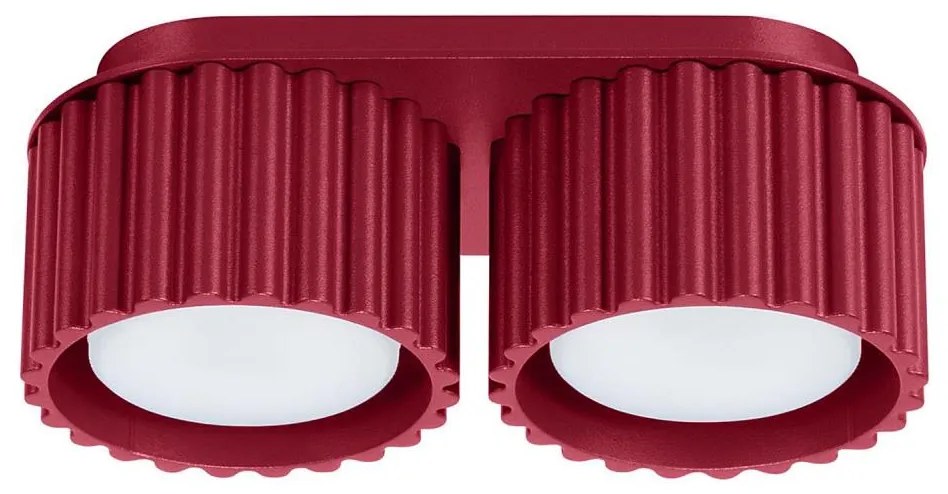 Sollux SL.1823 - точково осветително тяло AURA 2xGX53/10W/230V, червено