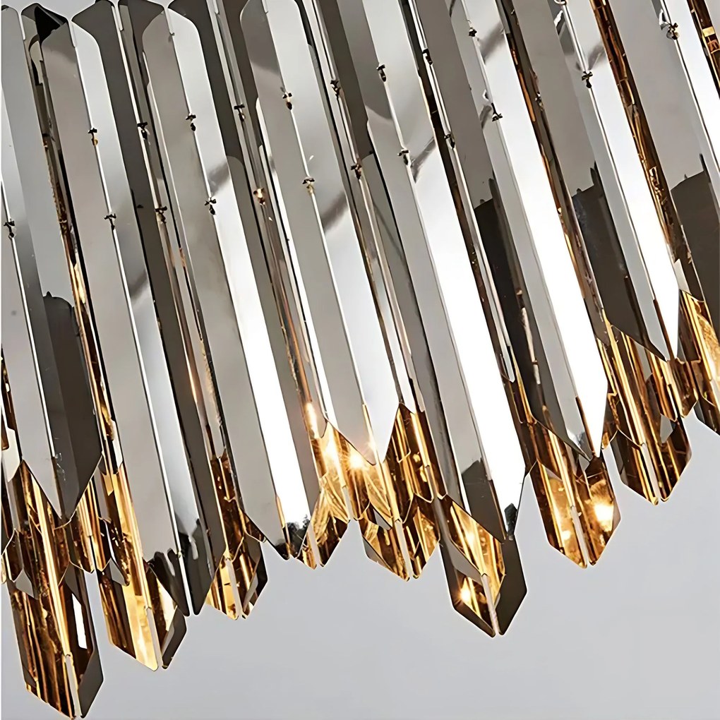 Лампа APP1763-8CP metal CHROME