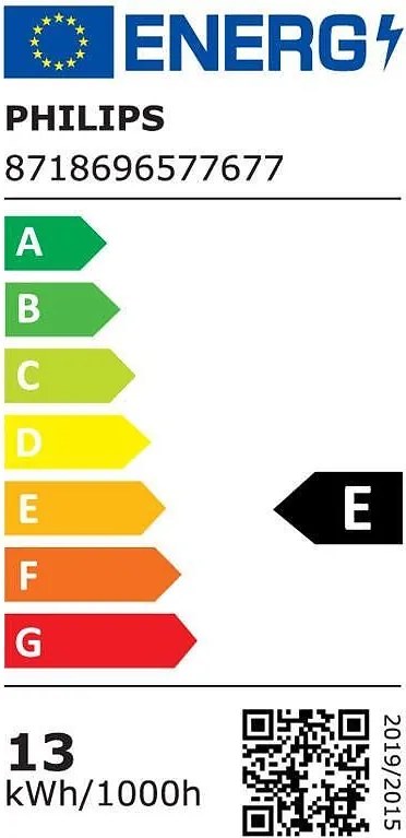 LED крушка PHILIPS, 13W, 1521LM, E27, 3000К