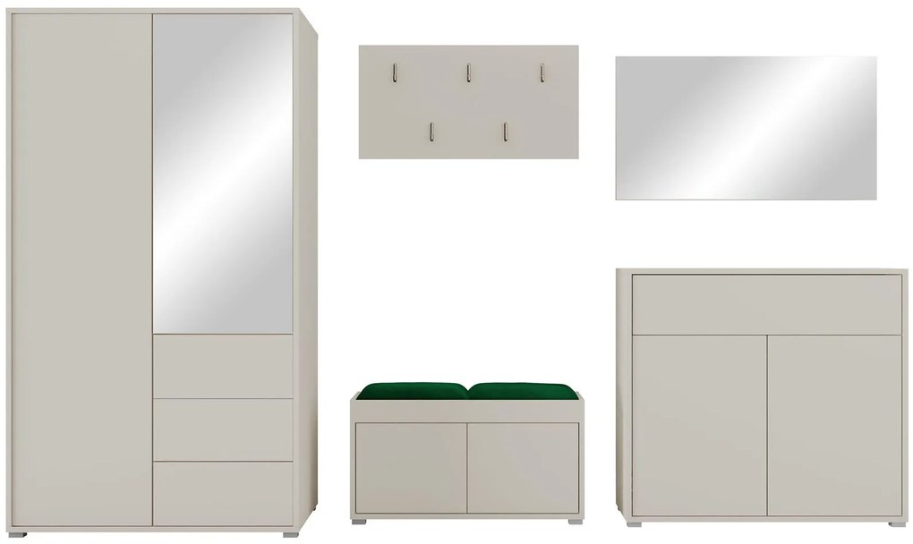 Мебели за антре Gesita V-Prasino-Mpez