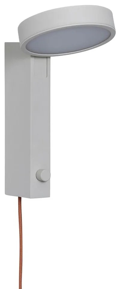 Бежова стенна лампа Crea – Hübsch