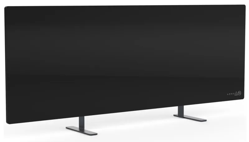 Разопакован: Електрически конвектор AENO AGH0002S, 700W, 30 м2, Мобилно приложение, Ултратънък, Wi-Fi, Черен