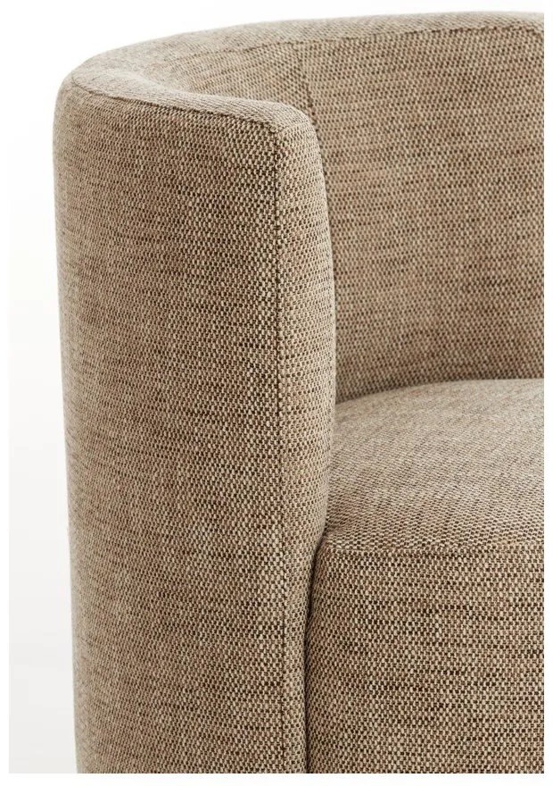 Кафяво кресло Kamova – Light &amp; Living