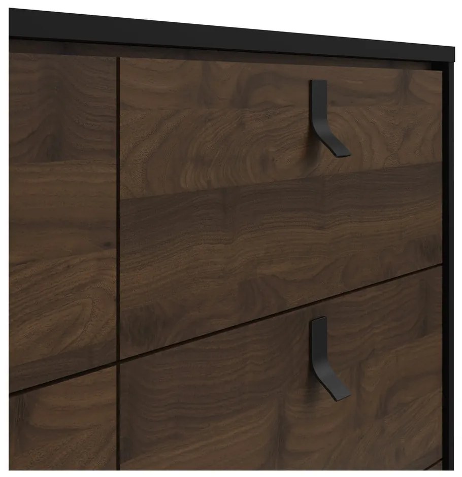 Тъмнокафяв скрин , 150 x 95 cm Ry - Tvilum