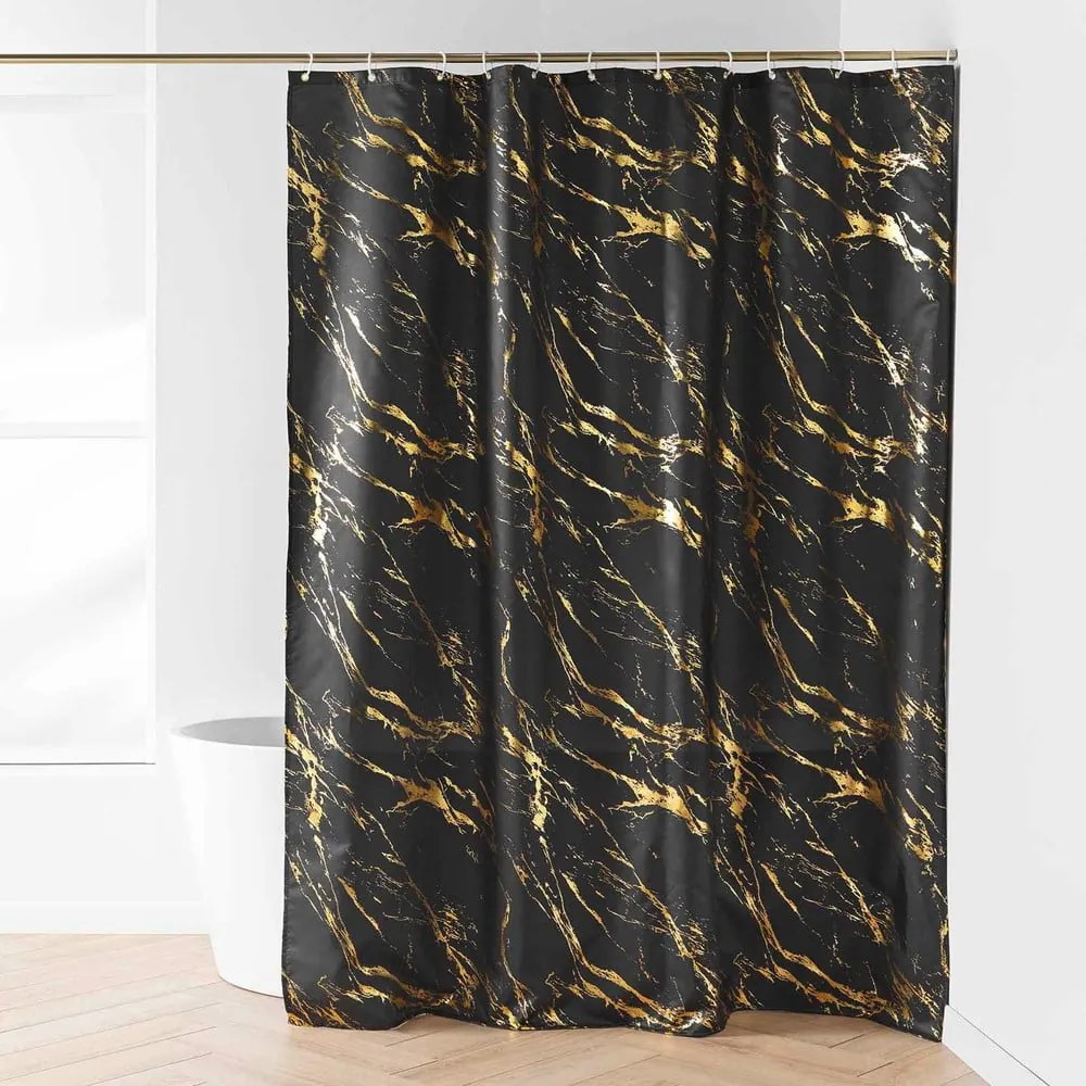 Завеса за душ 180x200 cm Aquamarbre – douceur d'intérieur