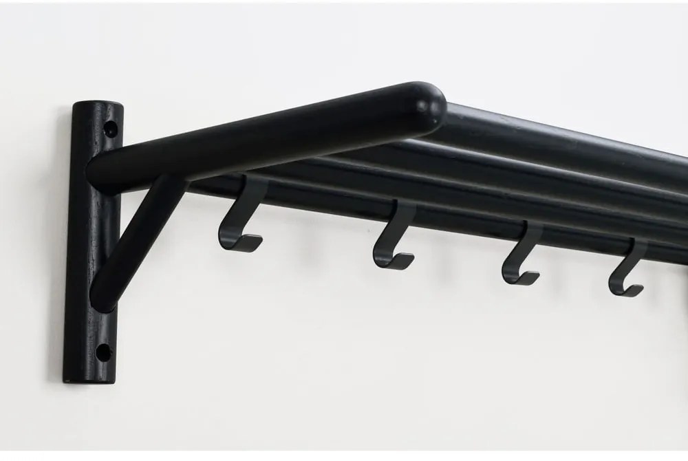 Стенна закачалка от черен дъб Milford - Rowico