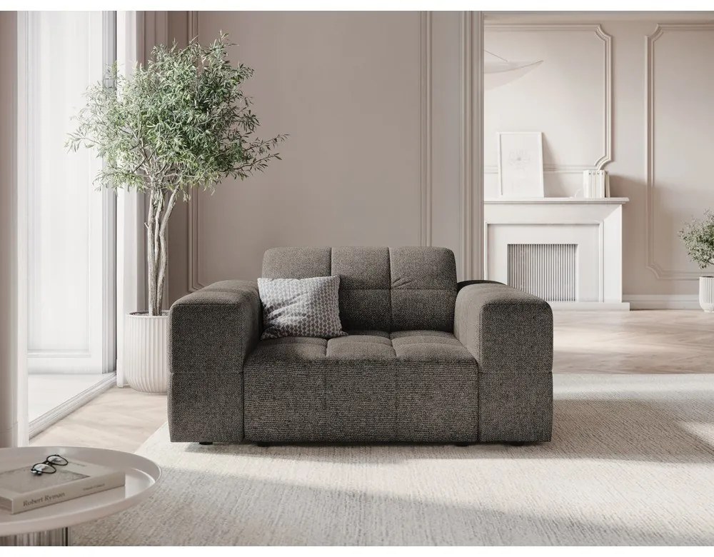 Тъмносиво кресло Chicago – Cosmopolitan Design