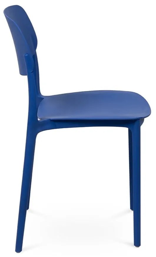 Син пластмасов градински стол Hébé – Bonami Essentials