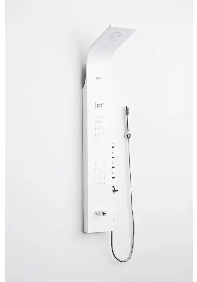 Хидромасажен душ панел ICSH 3022 W, бял, 150x22см