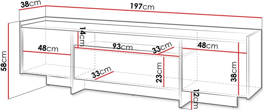 ТВ Стойка Жапанди-Кафе