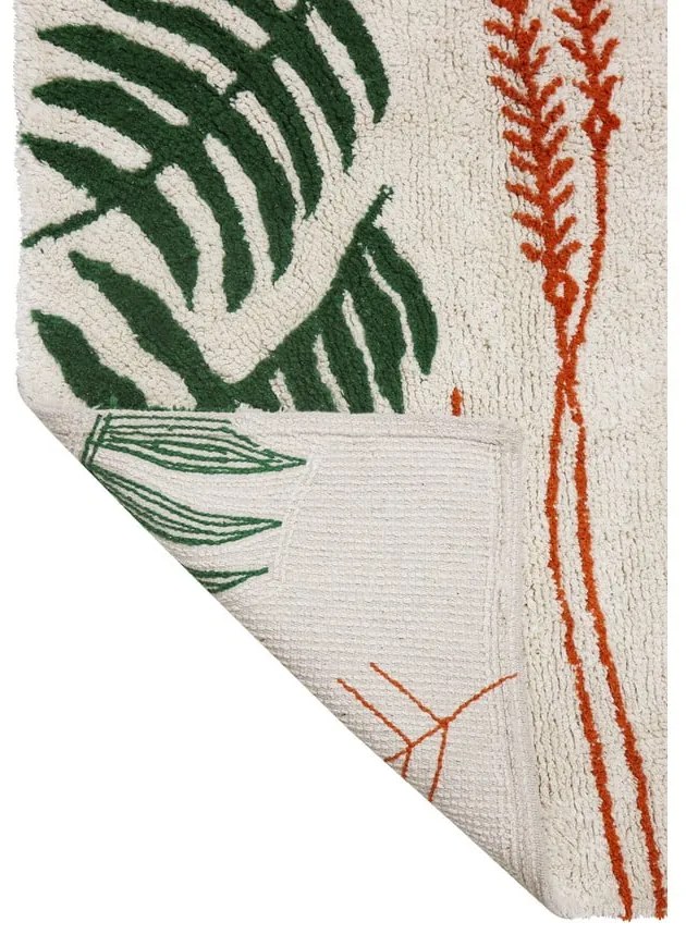 Памучен ръчно изработен детски килим подходящ за пране 170x240 cm Botanic Plants – Lorena Canals