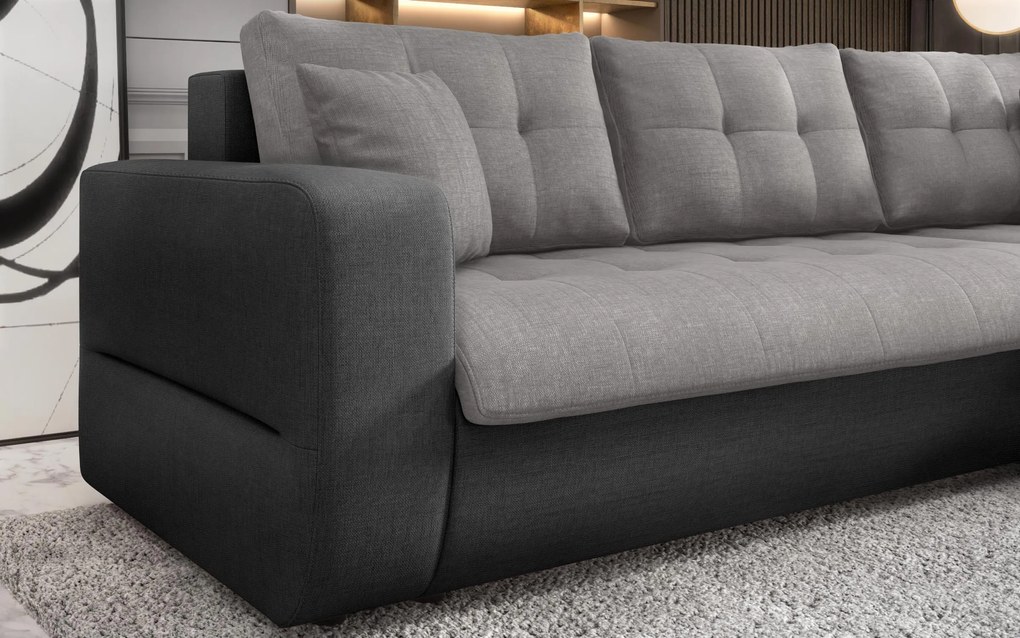 Разтегателен ъглов диван Дарвин