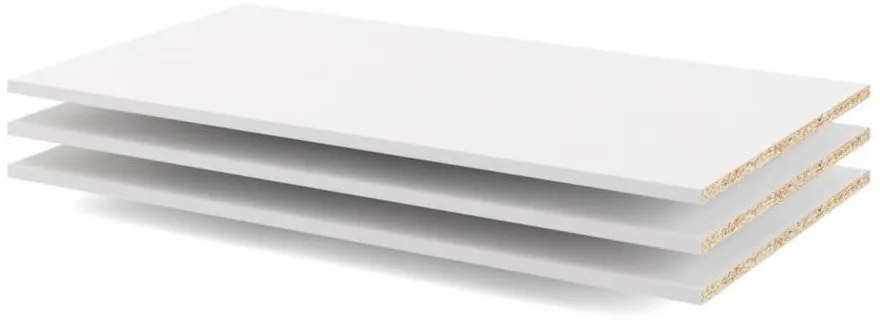 Допълнителни рафтове за гардероб в комплект от 3 (широчина 89 см) Verona - Tvilum